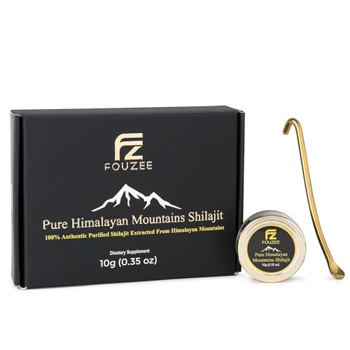 FOUZEE Pure Himalayan Shilajit 10g pack front view