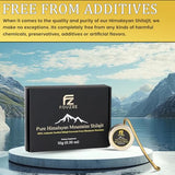 FOUZEE Pure Himalayan Shilajit in natural setting