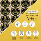 FOUZEE Pure Himalayan Shilajit with Himalayan mountains background