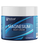 FOXLEAF Magnesium Cream 113g front view with packaging