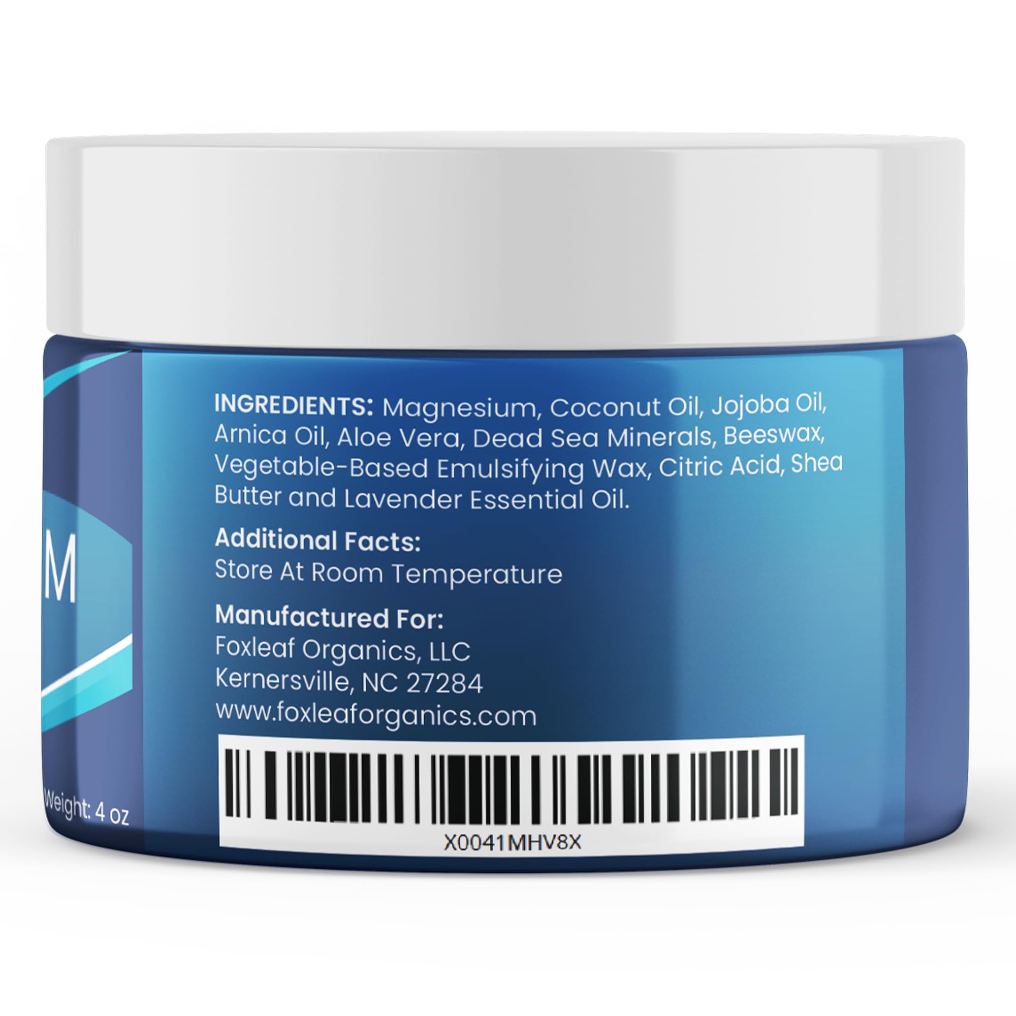 FOXLEAF Magnesium Cream in a calming setting