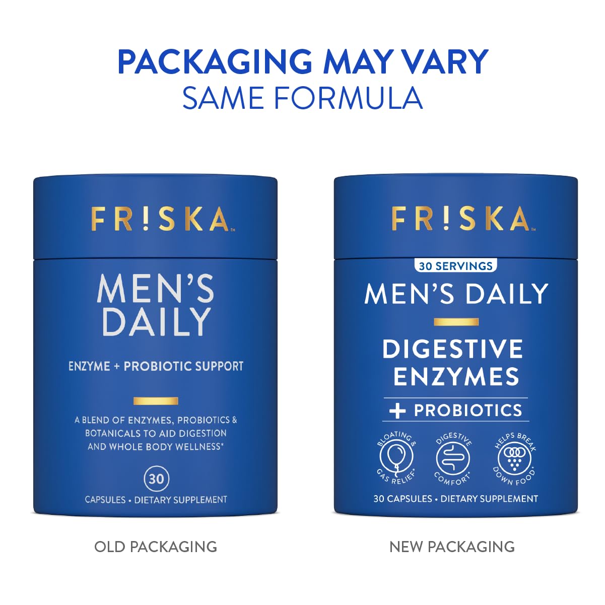 FR!SKA Men’s Daily daily Enzymes 30g side view