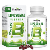 Franguly Liposomal B Complex Plus Choline Inositol 90 softgels front view