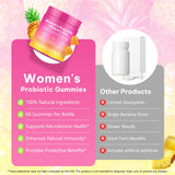 FRDUGA Women's Probiotic Gummies bottle side view