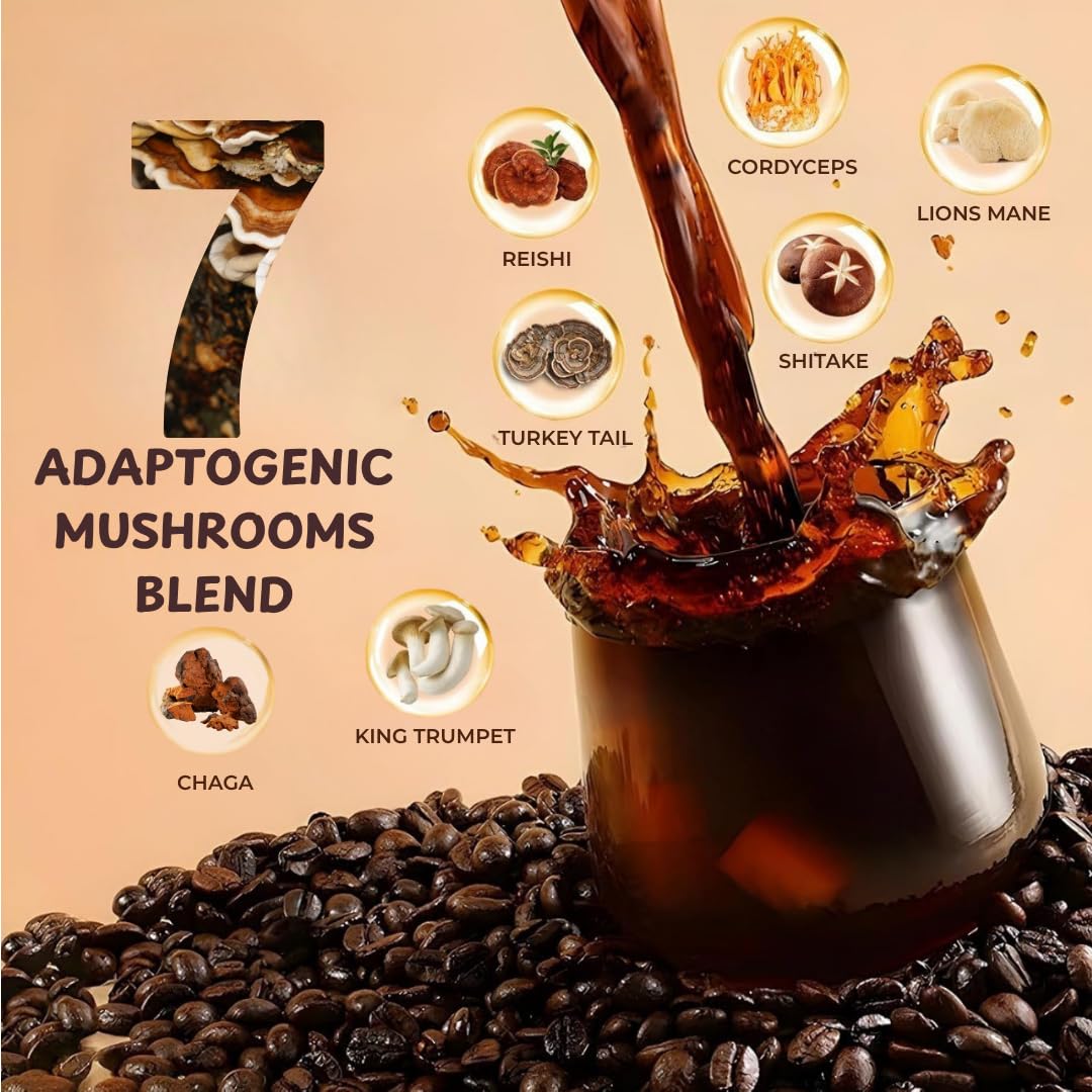 Free handheld frother included with Vital Ace Organic Mushroom Coffee