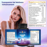 FreeCare Sleep Capsules with a glass of water