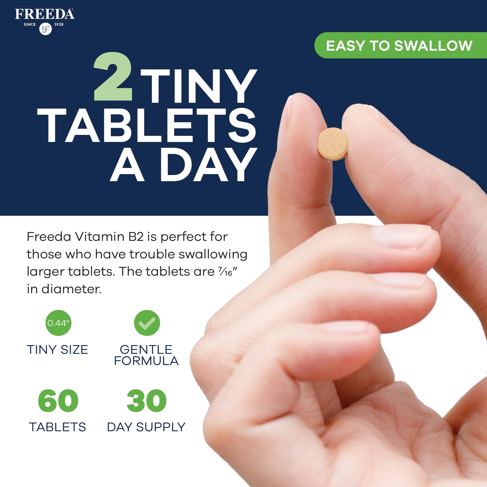 FREEDA B2 (Riboflavin) ingredients list