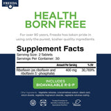 FREEDA B2 (Riboflavin) tablets close-up