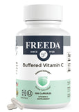 FREEDA Buffered Vitamin C 500mg capsules front view