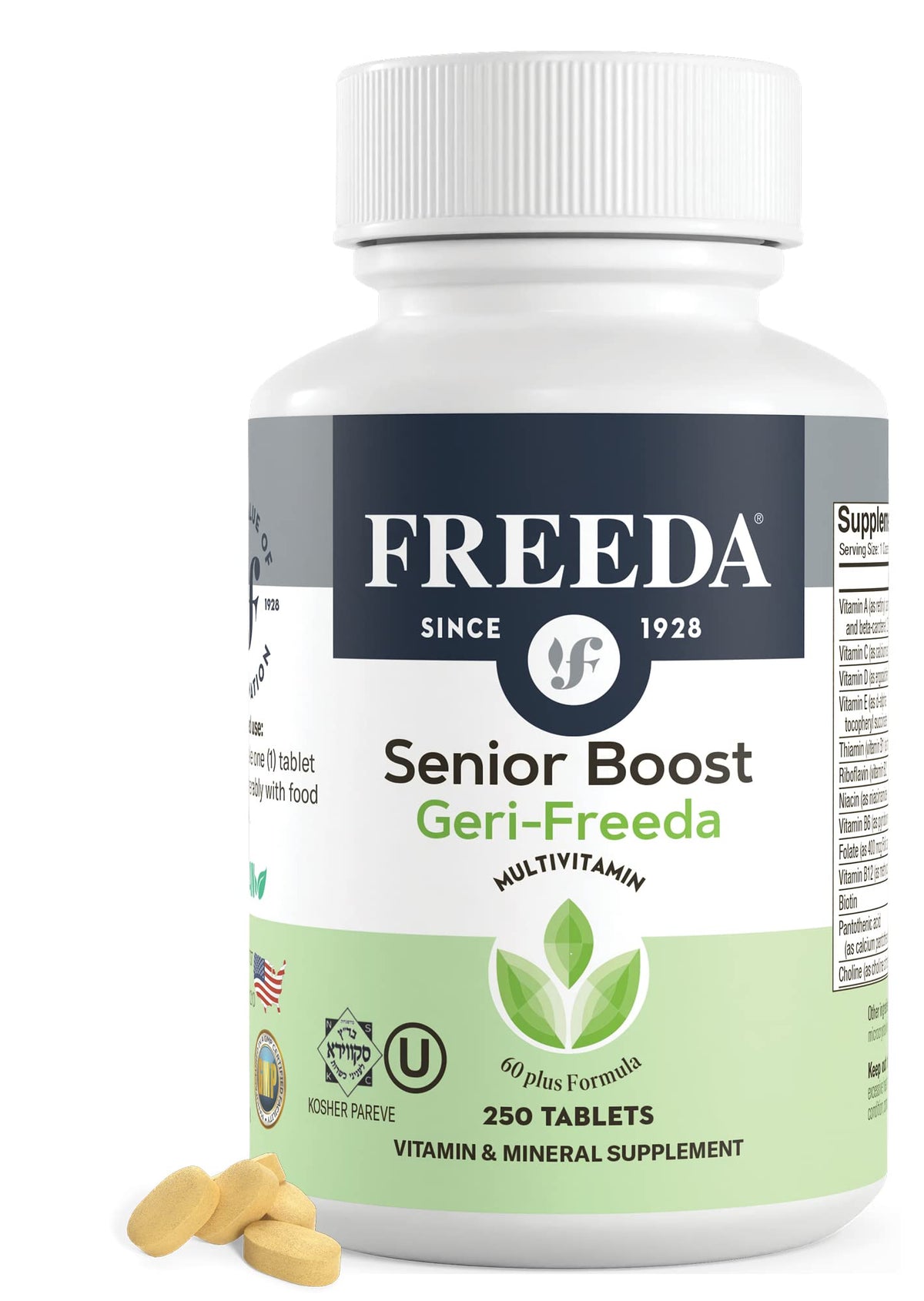 FREEDA Geri-Freeda Multivitamins 90 tablets front view