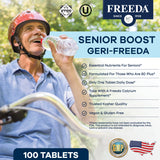FREEDA Geri-Freeda Multivitamins 90 tablets side view