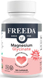 FREEDA Magnesium Bisglycinate Supplement front view 168g