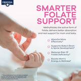 FREEDA Mini Prenatal Vitamins ingredients list on packaging
