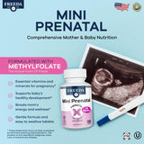 FREEDA Mini Prenatal Vitamins packaging side view