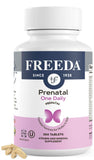 FREEDA Prenatal One Daily Multivitamin 60 Tablets front view