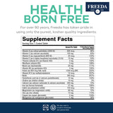 FREEDA Prenatal One Daily Multivitamin 60 Tablets ingredients list