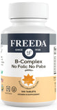 FREEDA Super Vitamin B Complex 100 capsules front view