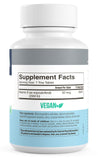 FREEDA Vegan Vitamin D2 2000 IU Supplement back view