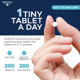 FREEDA Vitamin D3 5000 IU supplement packaging