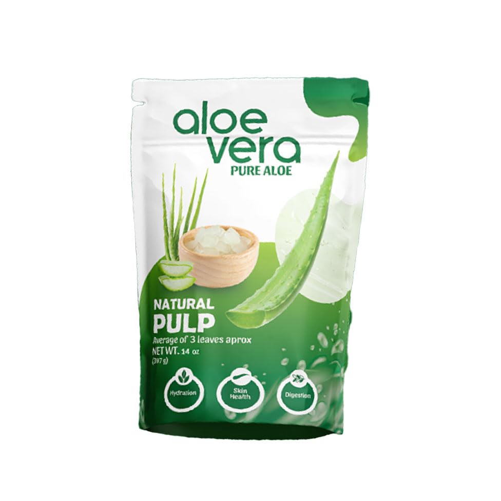 Frela Pure Organic Aloe Vera Gel 12 Ounce front view