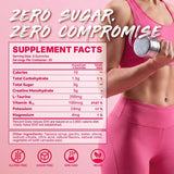 Frellanox Creatine Gummies with fresh strawberries