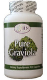 Fresh Health Nutritions Graviola 1000 mg Vegetable Capsules front view