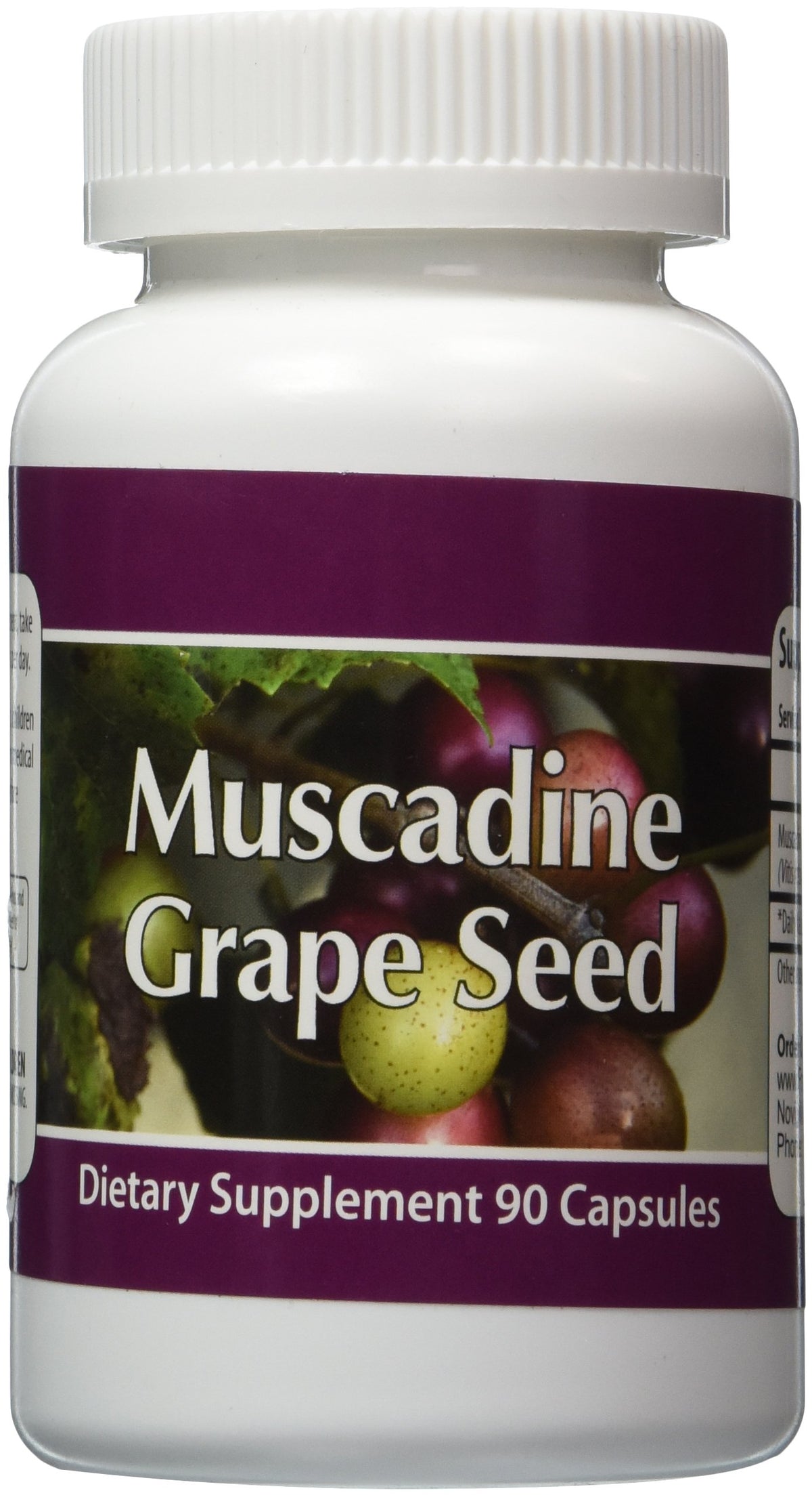 Fresh Health Nutritions Muscadine Grape Seed Extract 90 Count Bottle