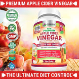 FRESH HEALTHCARE Apple Cider Vinegar Capsules 1500mg close-up of capsules