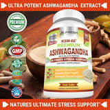 FRESH HEALTHCARE Ashwagandha KSM 66 Capsules side view