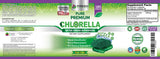 FRESH HEALTHCARE Chlorella Powder Capsules displayed with herbs