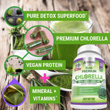 FRESH HEALTHCARE Chlorella Powder Capsules packaging