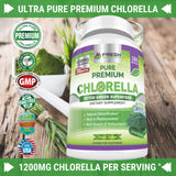 FRESH HEALTHCARE Chlorella Powder Capsules side view