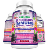 FRESH HEALTHCARE Elderberry daily wellness Support Capsules front view