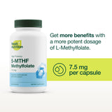 Fresh Nutrition Folic Acid 5-MTHF 90 Capsules back view
