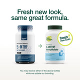 Fresh Nutrition Folic Acid 5-MTHF 90 Capsules side view