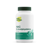 Fresh Nutrition N-Acetyl Cysteine 600mg 90 vegetarian capsules front view