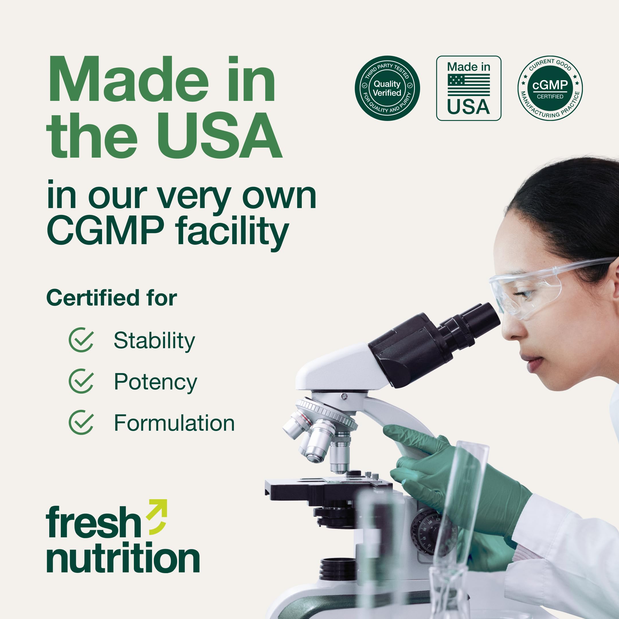 Fresh Nutrition Resveratrol Supplement 750mg bottle with a measuring spoon