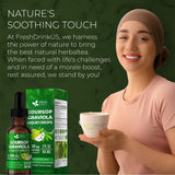 FRESHDRINKUS Soursop Extract Liquid bottle with drops
