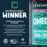 Freshfield Ocean Saving Omega 3 DHA 500mg softgel packaging