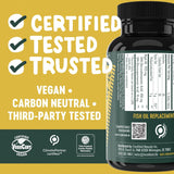 Freshfield Vegan Omega-3 DHA + DPA 225mg capsules back label