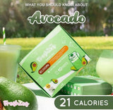 Freshies Avocado Milk Collagen Drink sachets displayed