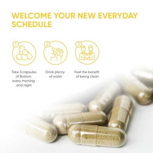FRIEND OF DOROTHY BOTTOM Psyllium Husk Capsules ingredients close-up