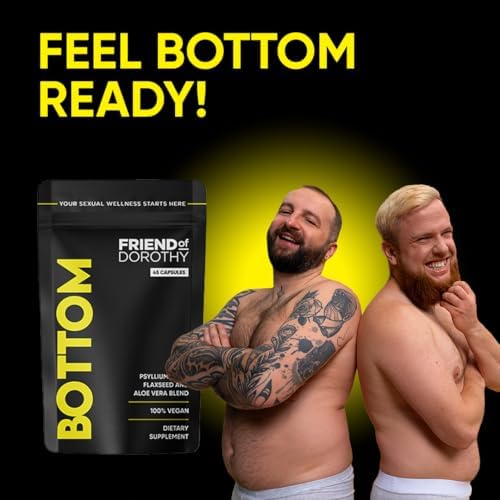 FRIEND OF DOROTHY BOTTOM Psyllium Husk Capsules lifestyle scene