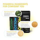 FRIEND OF DOROTHY BOTTOM Psyllium Husk Capsules packaging