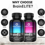 Friendly Nutrition BrainELITE Cognitive Supplement side view