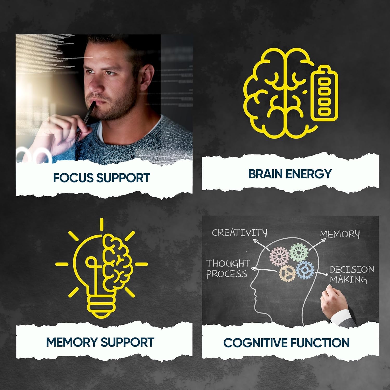 FRIENDLY VITAMINS Focused Mind Ginkgo Biloba Supplement lifestyle scene