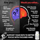 FRIENDLY VITAMINS Focused Mind Ginkgo Biloba Supplement packaging