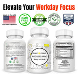 FRIENDLY VITAMINS Focused Mind Ginkgo Biloba Supplement side view