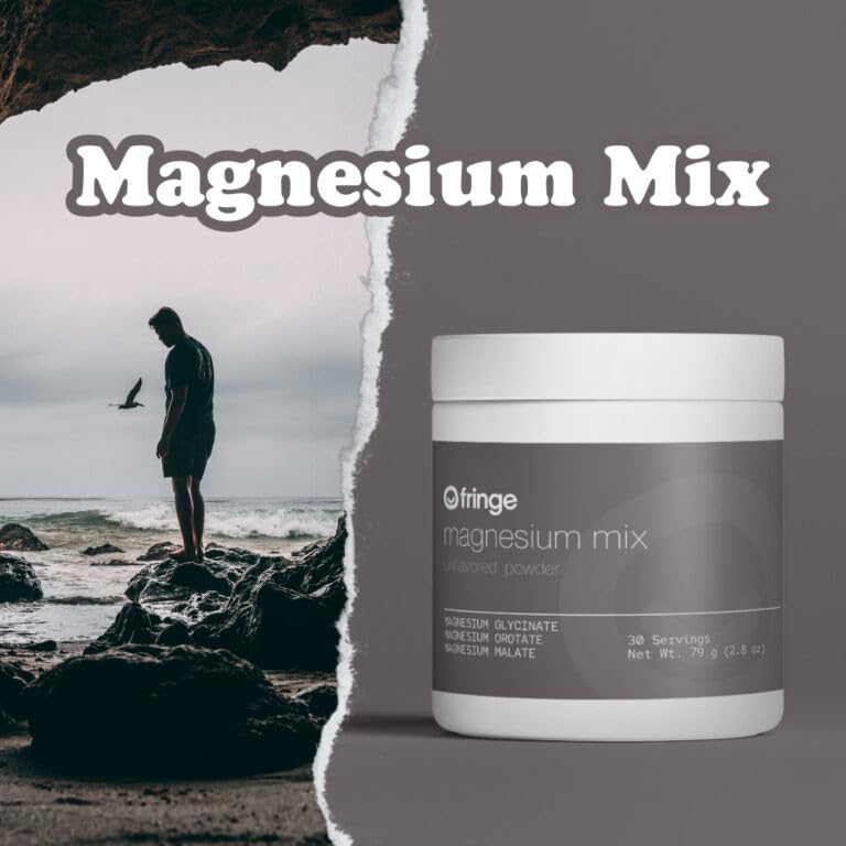 Fringe Magnesium Complex 79g unflavoured powder scoop