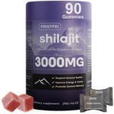 Fristfei Shilajit Gummies front view with packaging